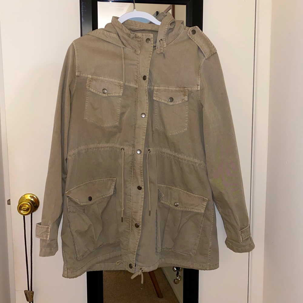 Apt. 9 Lightweight Hooded Utility Jacket